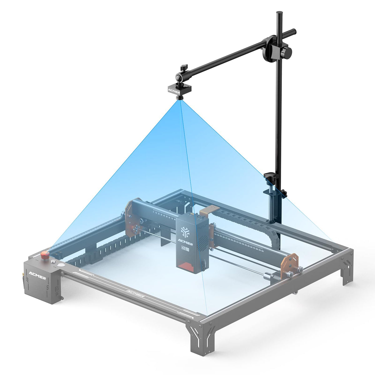 ACMER A500 5MP LightBurn Camera for Laser Engraver, 450 x 450mm
