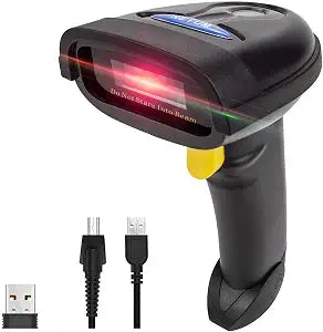 NETUM 2D Barcode Scanner, Support 2.4G Wireless & Bluetooth & USB Wired