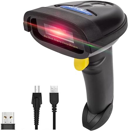 NETUM 2D Barcode Scanner, Support 2.4G Wireless & Bluetooth & USB Wired