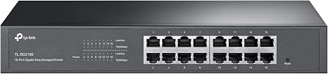 TP-Link TL-SG216E, 16 Port Gigabit Easy Managed Switch