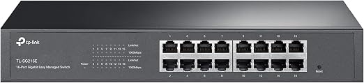 TP-Link TL-SG216E, 16 Port Gigabit Easy Managed Switch