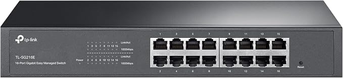 TP-Link TL-SG216E, 16 Port Gigabit Easy Managed Switch