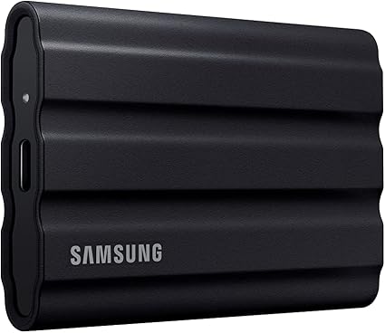 Samsung T7 Shield Portable SSD 2TB, USB 3.2 Gen 2, Up to 1,050 MB/s