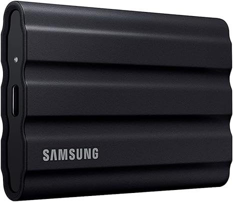 Samsung T7 Shield Portable SSD 2TB, USB 3.2 Gen 2, Up to 1,050 MB/s