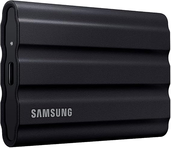 Samsung T7 Shield Portable SSD 2TB, USB 3.2 Gen 2, Up to 1,050 MB/s