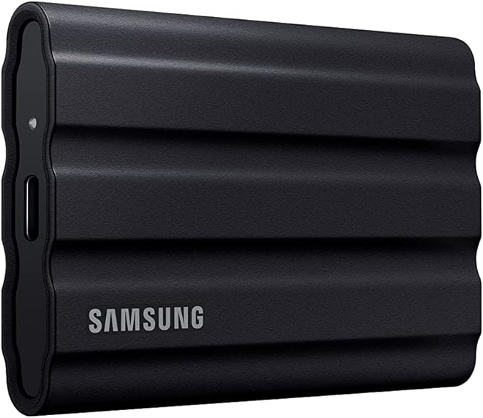 Samsung T7 Shield Portable SSD 2TB, USB 3.2 Gen 2, Up to 1,050 MB/s