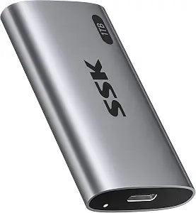 SSK 1TB Portable SSD External Hard Drive Solid State Drive up to 550MB/s