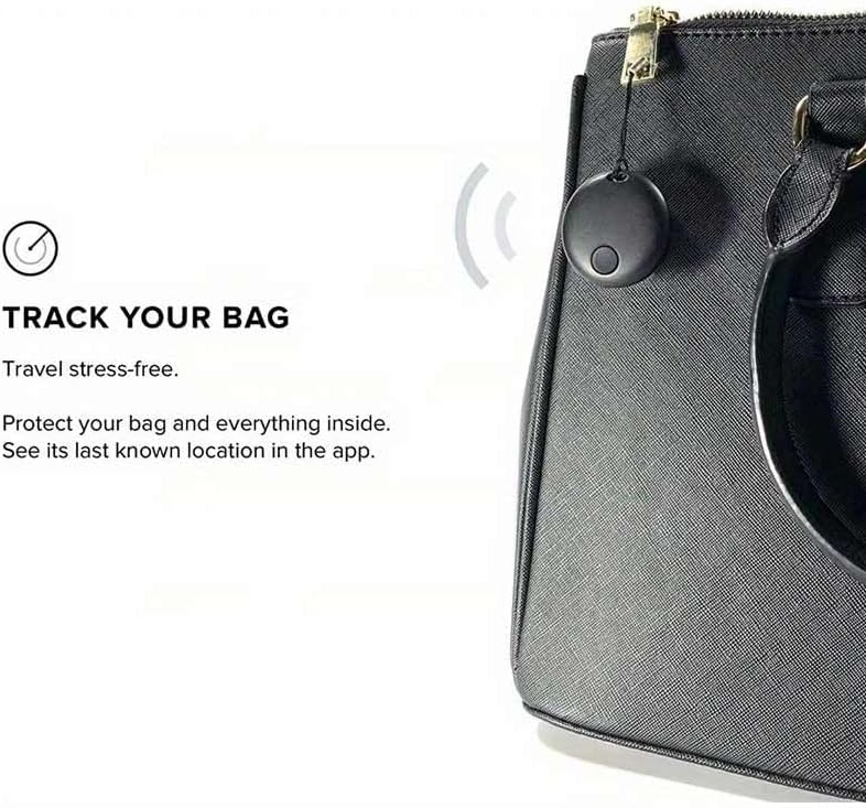 Techloop Living Mini GPS Tracker – No Subscription, Works with Apple Find My (iOS) · 4-Pack