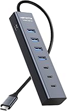 USB C to USB Hub Multiport Adapter with 4 USB-A & 3 USB-C 3.0 Port - Image 1