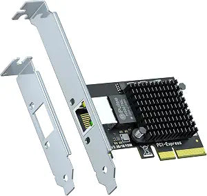 GLOTRENDS LE8127T1(X4) 10Gb PCIe 3.0 x2 RJ45 Network Card NIC, RTL8127