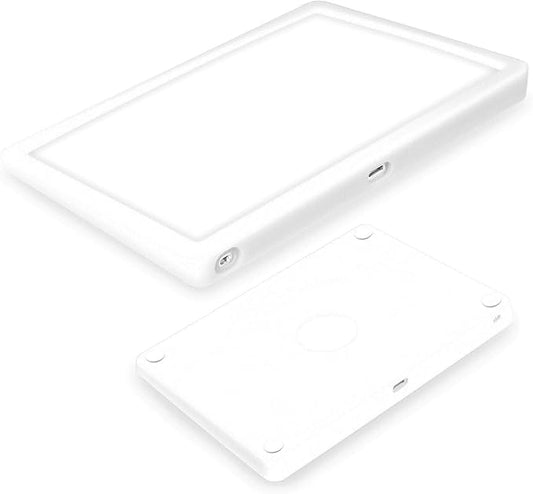 Silicone case for Magic Trackpad 2 Silicon case for Apple Wireless Touchpad Apple Trackpad Protective Cover，Anti-dust and Anti-Scratch Washable Wear-Resistant Silicone Skin (White)