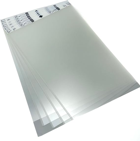 CS-A3301 5Pcs Carrier Sheet for Brother Scanner Scan Photo, A3 Paper