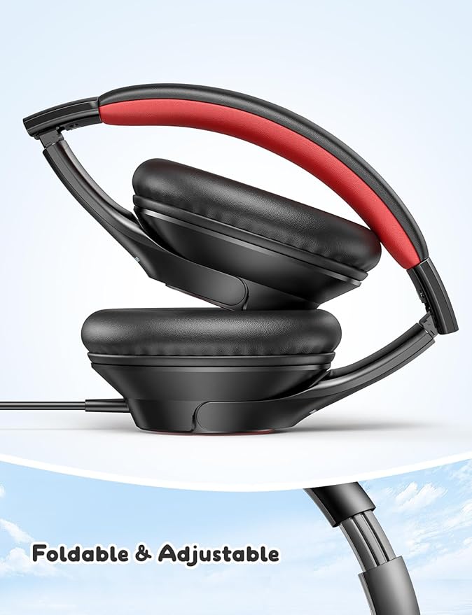 New Bee Kids Headphones,Wired,School,Toddler Headphones Baby Headphone Lightweight for Boys/Girls/Mac/Android/Kindle/Tablet/Pad