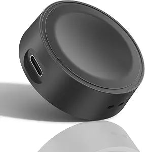 USB-C Magnetic Charger Adapter for Apple Watch, Upgraded Portable Wireless Charging Cradle Dock Station for iWatch Series 11 10 9 8 7 6 Ultra2 SE 38/40/41/42/44/45/46/49mm (Black)