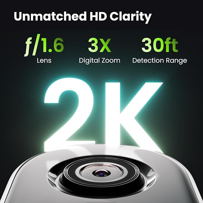 Security Cameras Wireless Outdoor, 2K Outside Camera for Home Security, Battery Camera, Magnetic Mount, AI Detection, Color Night Vision, Spotlight, Waterproof, 2.4GHz WiFi, Cloud & SD Storage