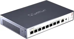 8 Port 10Gbe Ethernet Switch, L3 Managed RJ45 Enterprise Level