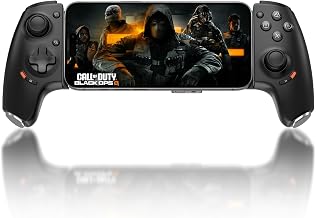 Joso USB C Mobile Gaming Controller, Plug & Play with Hall Effect Joystick/Triggers, 2 Back Buttons/3.5mm Audio Jack, for Cloud/PS/Xbox/PC Remote Play, Universal Phone Gamepad - Image 1