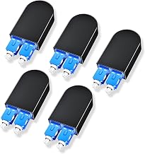 5Pcs SC-UPC Fiber Optical Loopback Single Mode Plug Adapter G.657A2 Tester - Image 1
