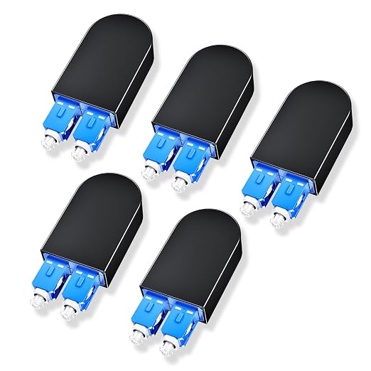 5Pcs SC-UPC Fiber Optical Loopback Single Mode Plug Adapter G.657A2 Tester