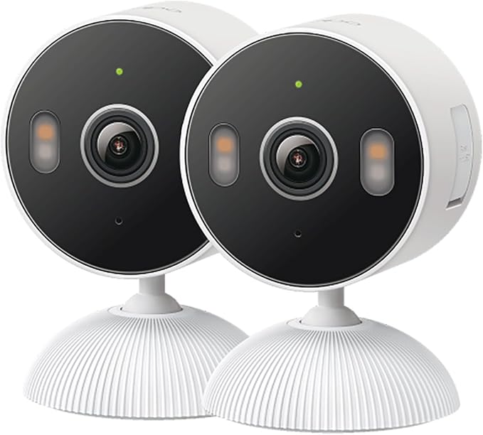Tapo 2K Indoor/Outdoor Wired Security Camera, C113(2-Pack)