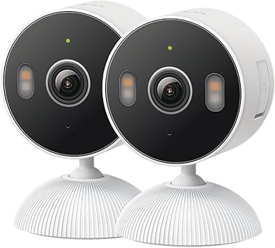 Tapo 2K Indoor/Outdoor Wired Security Camera, C113(2-Pack)