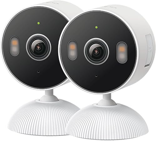Tapo 2K Indoor/Outdoor Wired Security Camera, C113(2-Pack)
