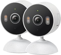 Tapo 2K Indoor/Outdoor Wired Security Camera, C113(2-Pack)