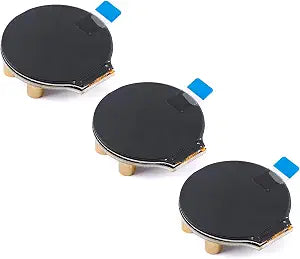 3Pcs 1.28 Inch TFT LCD Display Module Round GC9A01 Driver IPS LCD Screen Module Circular 4 Wire SPI Interface for Arduino