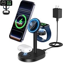 Mag-Safe Charger 3 in 1 Charging Station for iPhone Apple Watch AirPods - Image 1
