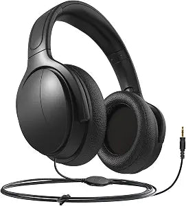Extra Long Cord TV Headphones with Volume Control for Seniors