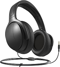 Extra Long Cord TV Headphones with Volume Control for Seniors - Image 1