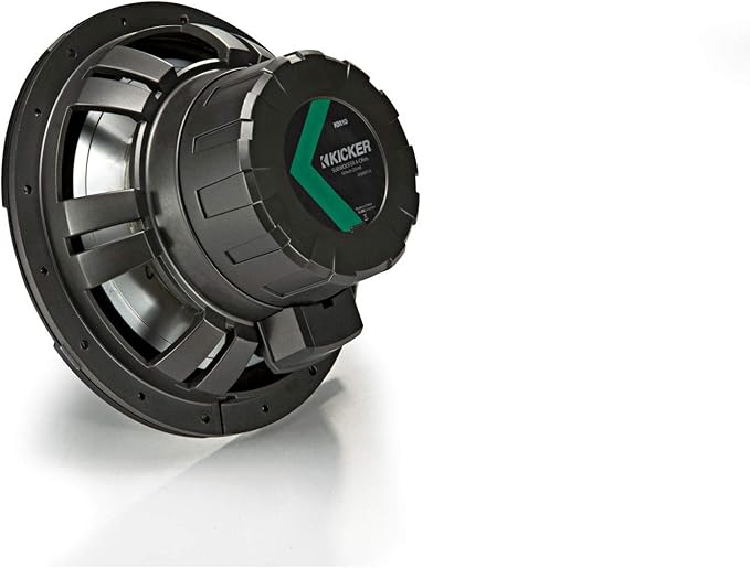 KICKER KMF10 10-inch (25cm) Weather-Proof Subwoofer for Freeair Applications, 2-Ohm