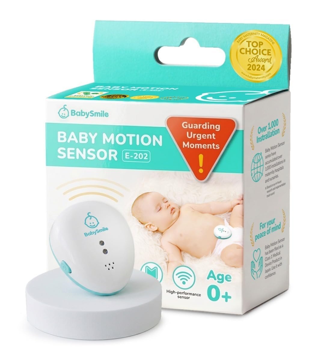 BabySmile Baby Movement Monitor for Newborn Sleep, Diaper Clip