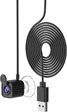 LIMYIOM 4K Center Screen Webcam with Microphone, AutoFocus 1080P Web cam USB Type-C/A Adapter, Plug&Play Middle Screen Webcam for Online Calling, Zoom/Teams/Facetime,Laptop or PC Suction Mount - Image 1