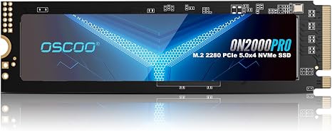 1TB NVMe Gen 5.0 SSD, Up 14,000MB/s,DRAM Cache, Graphene Heatsink