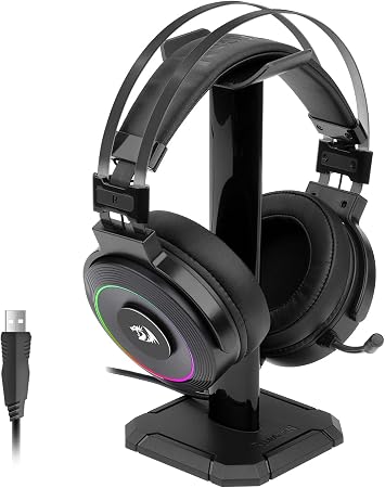 Redragon USB Wired Gaming Headset with 7.1 Surround Sound, Volume Control