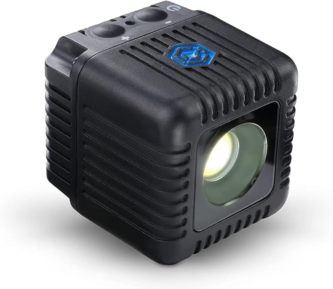 Lume Cube 2.0 Portable App-Controlled Waterproof LED Cube Light with DSLR Shoe Mount | Waterproof, Adjustable Brightness, Indoor Studio & Outdoor Use, for Photo and Video