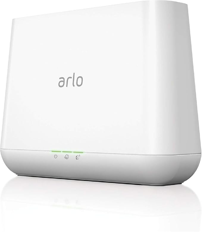 Arlo Base Station - Arlo Certified Accessory - Build Out Your Arlo Kit, Works with Pro, Pro 2 Cameras, White - VMB4000