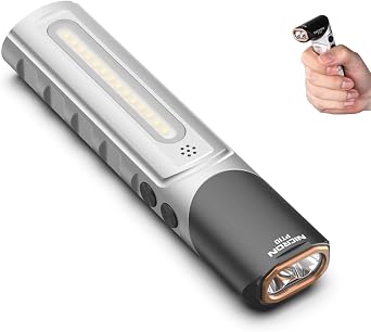 NICRON PT10EV EDC Flashlights Rechargeable with Voice Control