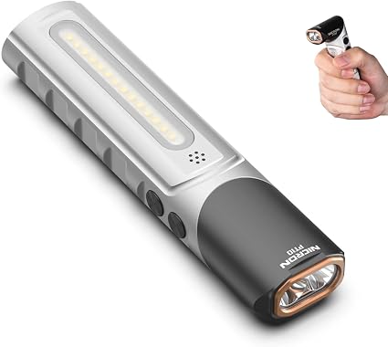 NICRON PT10EV EDC Flashlights Rechargeable with Voice Control