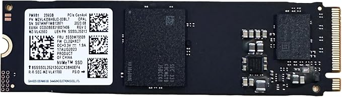 OEM SAMSUNG PM9B1 256GB M.2 PCI-e GEN 4X4 NVME SSD Internal Solid State Drive 80mm 2280 Form Factor M Key