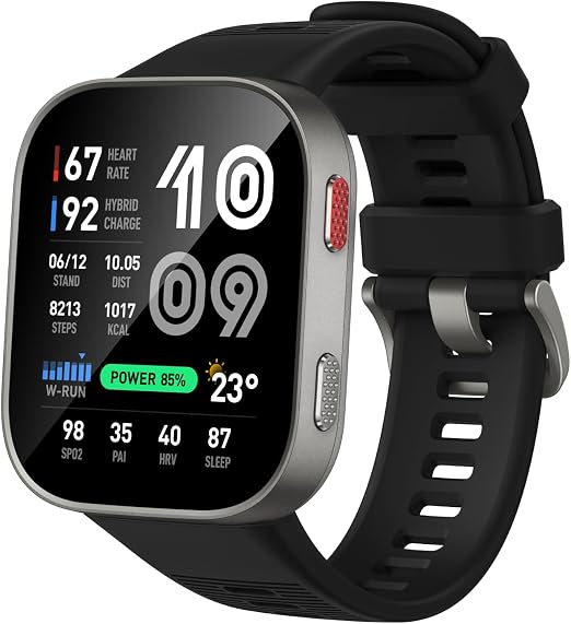 Amazfit Bip Max Smart Watch, 2.07" AMOLED Display, GPS, iOS/Android