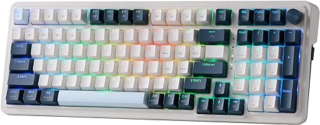 Redragon K686 PRO Wireless RGB Gasket Gaming Mechanical Keyboard, Easy Knob