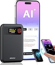 AI Voice Recorder with Transcribe Summarize: Note Voice Recorder with APP Control, 30H Continuous Recording, 64GB Memory Support 100+ Languages, AI Recorder for Calls, Lectures, Meetings - Image 1