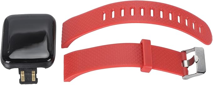 Yunseity Smart Watch, 1.44in HD Smartwatch for Men Women, Fitness Tracker with Sleep Monitoring, Multiple Sport Modes, Pedometer, Fitness Smart Bracelet for Android for iOS (Red)