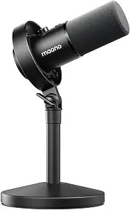 MAONO Dynamic Microphone-XLR USB Podcast Recording Mic with 192kHz/24bit