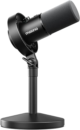 MAONO Dynamic Microphone-XLR USB Podcast Recording Mic with 192kHz/24bit