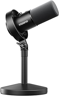 MAONO Dynamic Microphone-XLR USB Podcast Recording Mic with 192kHz/24bit - Image 1