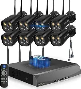 Wireless Security Camera System, Outdoor WiFi Video Surveillance System