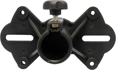 AUDIO 2000'S 1-3/8 Inch External Speaker Stand Mounting Top Hat ACC4392-01 for Standard Speaker Stands with Mounting Hardware